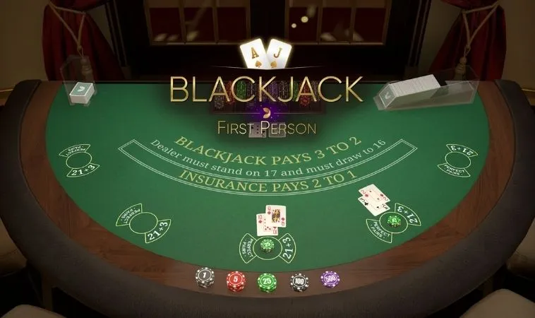 Blackjack Tại CWin: Trải Nghiệm Đỉnh Cao Casino Online 2 Giao diện chơi Blackjack tại CWin